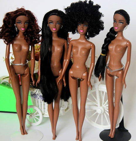 Africa Black Skin Nude Doll