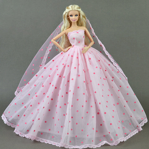 Pink Point Barbie Dress