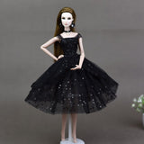 White Wedding Barbie Dress