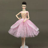 White Wedding Barbie Dress