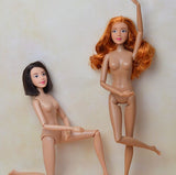 White & Black Skin Doll